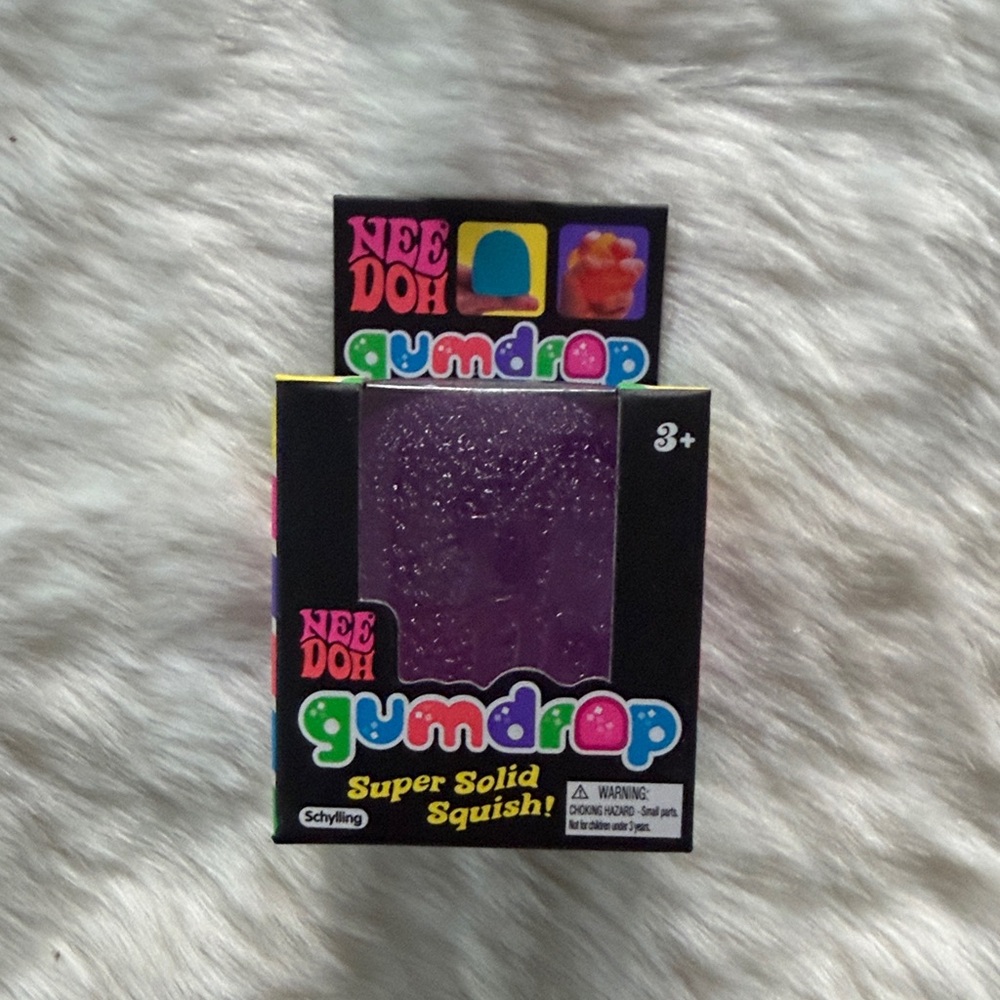 Gumdrop Super Solid Squish! Kids Toy - Purple